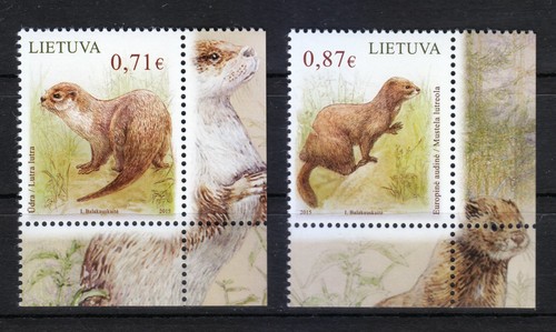 Lituanie 2015 mnh - lituanie, set