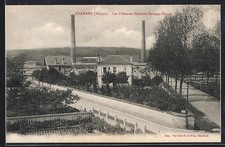 Old postcard charms / Vosges, Les Filatures Héritiers Georges Perrin 