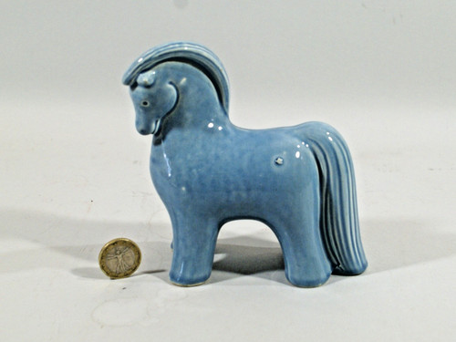 Statuette cheval porcelaine - cheval, en