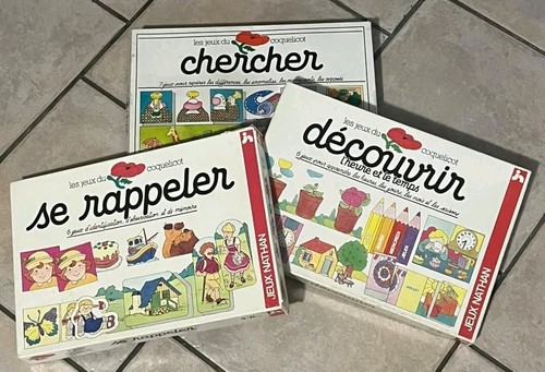 Lot jeux éducatifs vintage - Éducatifs,