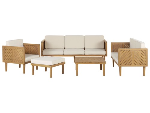Salon jardin beige clair - salon, en