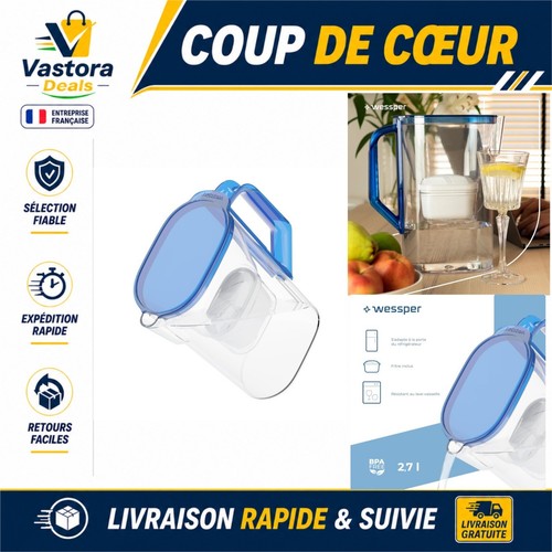 Wessper carafe eau filtrante - wessper,