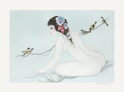 Mara tran long - mara, lithographie