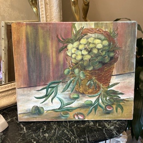Tableau huile sur toile - tableau,