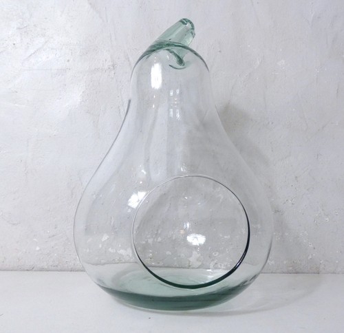 Poire verre soufflé - verre,