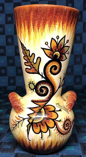 Rare beau vase - vintage, signé