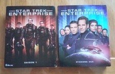 STAR TREK ENTERPRISE saison 1 et 2 - RARE - 2 Coffrets BLU-RAY Disc