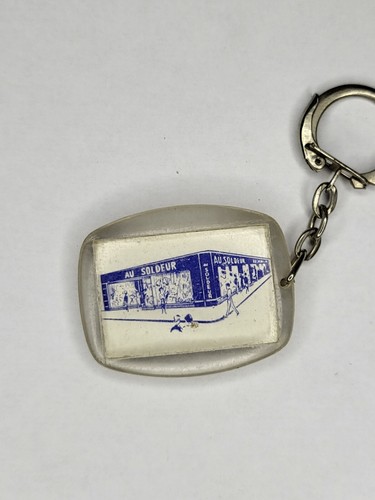 Porte clé ancien vintage - porte, au