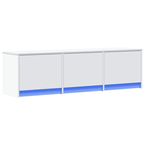 Meuble avec bandes led - tv,