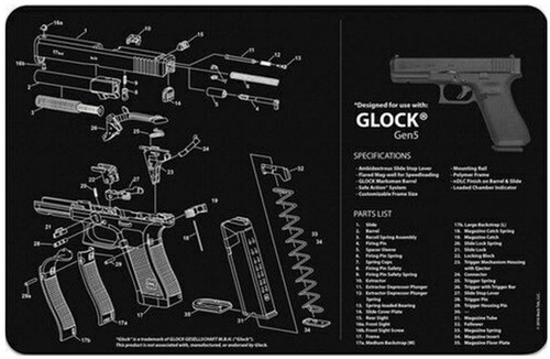 Tapis nettoyage glock gen 5 - glock,
