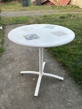 Table Ronde En Métal Pliable 