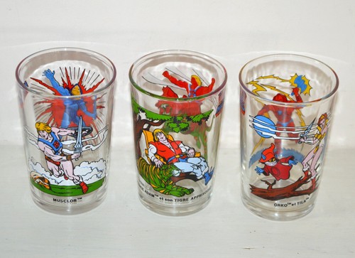 Lot verres moutarde motu - lot,
