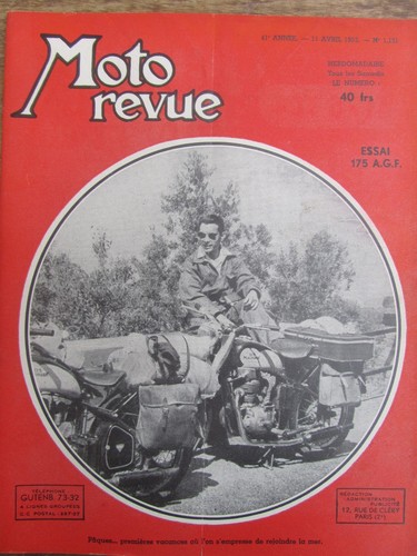Ancienne revue moto - moto, n°