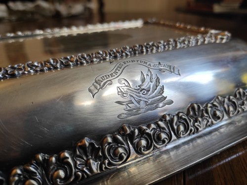Antique heavy silver plated - silver,