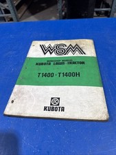 Kubota T1400 T1400H Lawn Tractor Shop Service Repair Manual