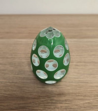 St. Louis Crystal Paper/Sulfide Press Egg Lantern Model