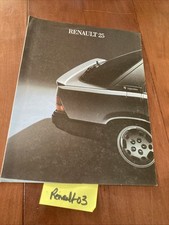 Renault 25 R25 1985 TS GTS TD