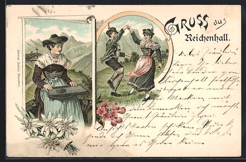 Lithographie reichenhall - lithographie,