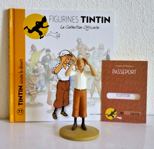 Figurine tintin la - figurine,