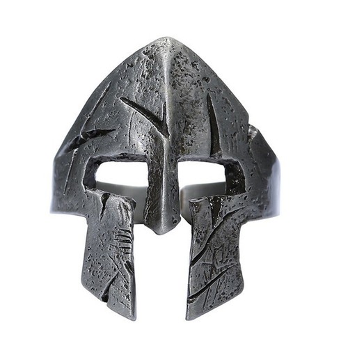 Bague casque gladiateur