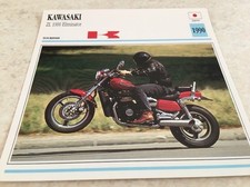 Carte moto Kawasaki ZL 1000 Eliminator 1990 collection atlas ZL1000