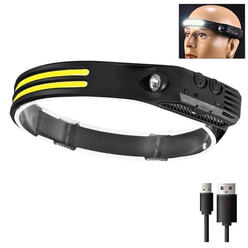 Lampe frontale led - frontale, usb-c
