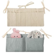 2PCS Sac Rangement pour Lit