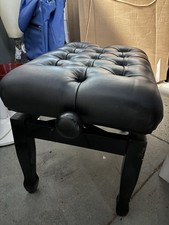 Tabouret Cuir Matelassé pour