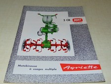 AGRIA AGRIETTE type 1000 3 hp trolley grower brochure