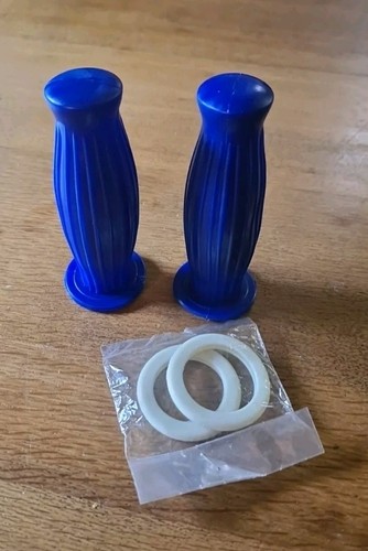 Poignées metalplast bleu - poignées,