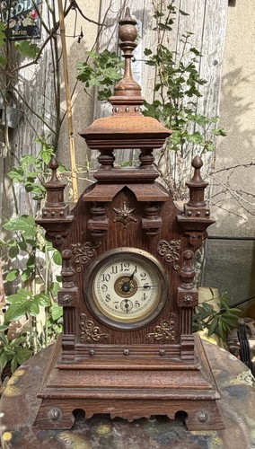 Pendule bois style - pendule,
