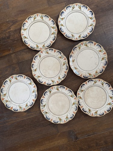 Assiettes faience de - en,