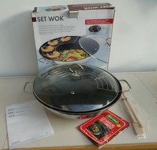 Set Wok téflon Platinum haute