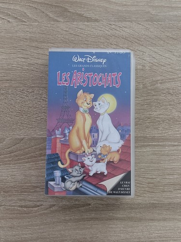 Vhs les aristochats walt - vhs,