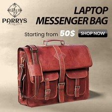 Cuir Pleine Fleur Sacoche Fait