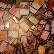 Lot Cartes Magic : 100 cartes : 10 rares + 15 unco + 65 com + 10 land  : VF/