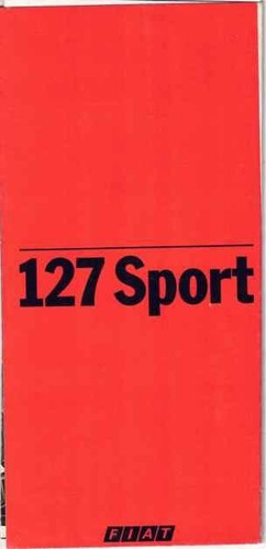 Catalogue brochure fiat 127 - catalogue,