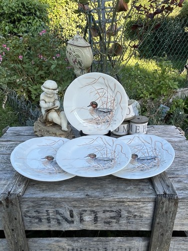 Assiettes plates gien - plates,
