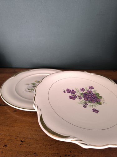 Lot assiettes anciennes - assiettes,