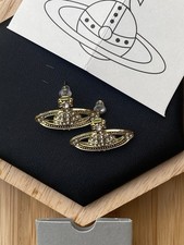 Vivienne Westwood- Boucles d'oreilles- Dorée - Saturne