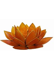 Bougeoir Fleur de Lotus 2ème Chakra | Chakra sacré