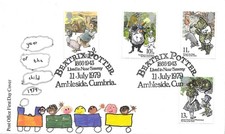 1979 Year of the Child, Post Office FDC, Beatrix Potter SpHS