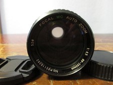 Focal MC Auto Zoom 1:4.5 80-200mm Lens w/ Caps