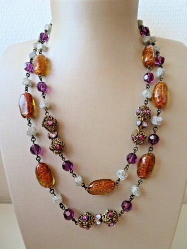 Collier double rang - , henry