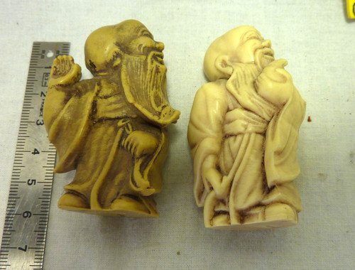 Gros netsuke bergère - netsuke, de