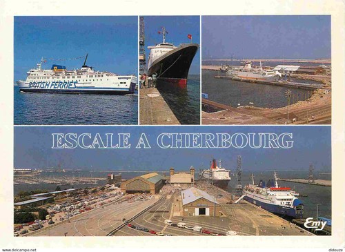 Carte postale cherbourg - carte,