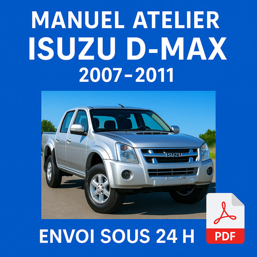 Manuel atelier isuzu - atelier, dmax
