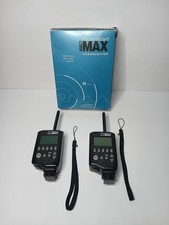 POCKET WIZARD MULTIMAX  (( 2 UNITS )) EUC IN BOX & STRAPS POCKETWIZARD MULTI MAX