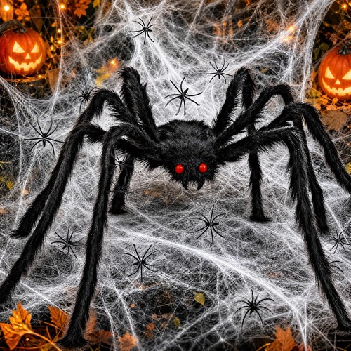 Araignee géante halloween - géante,