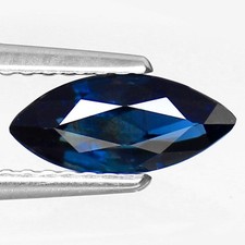 0.94ct.RARE UNHEATED GEMSTONE BLUE SAPPHIRE KENYA GARBA TULA MINED